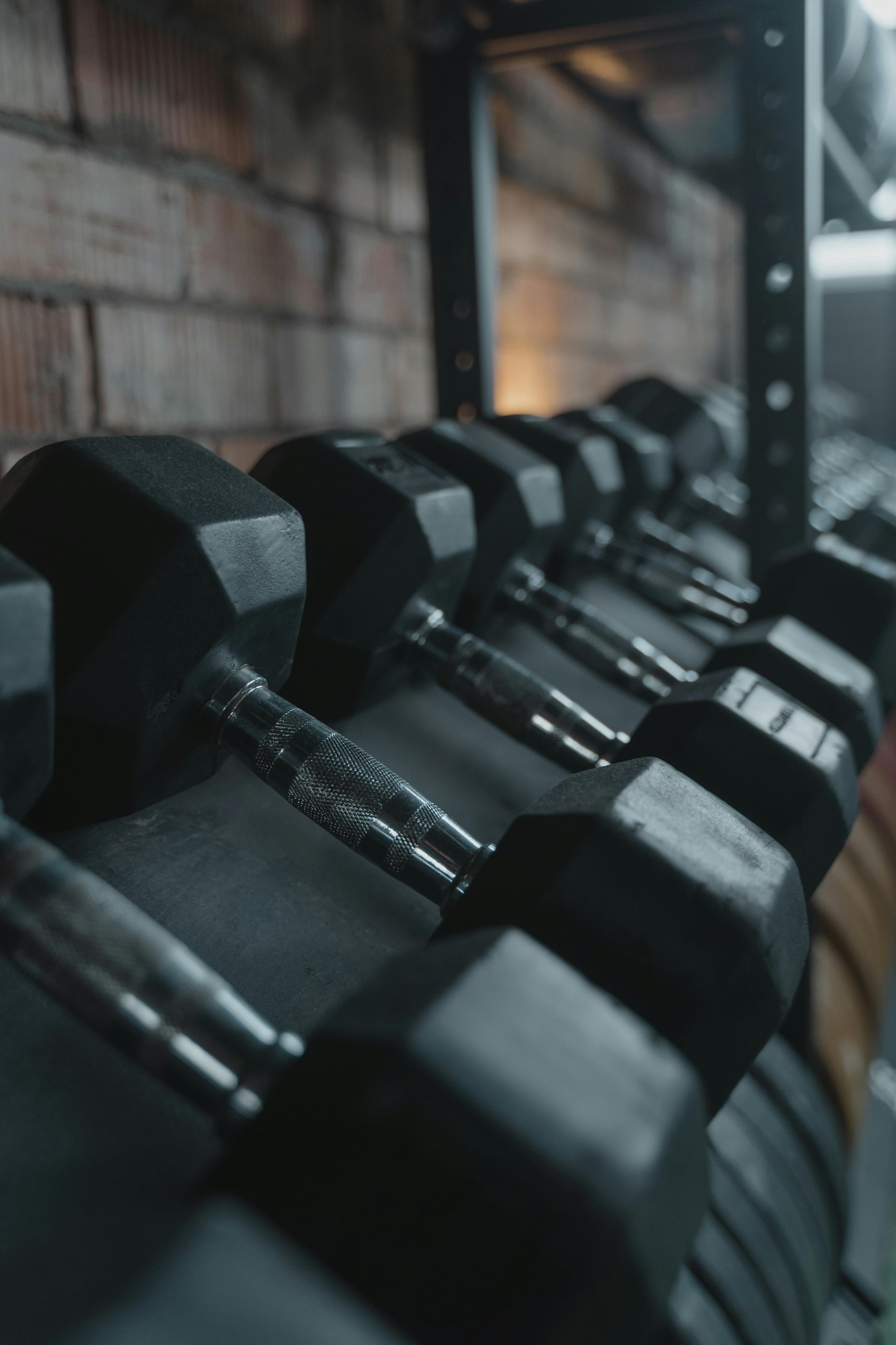 Hexagon dumbbell